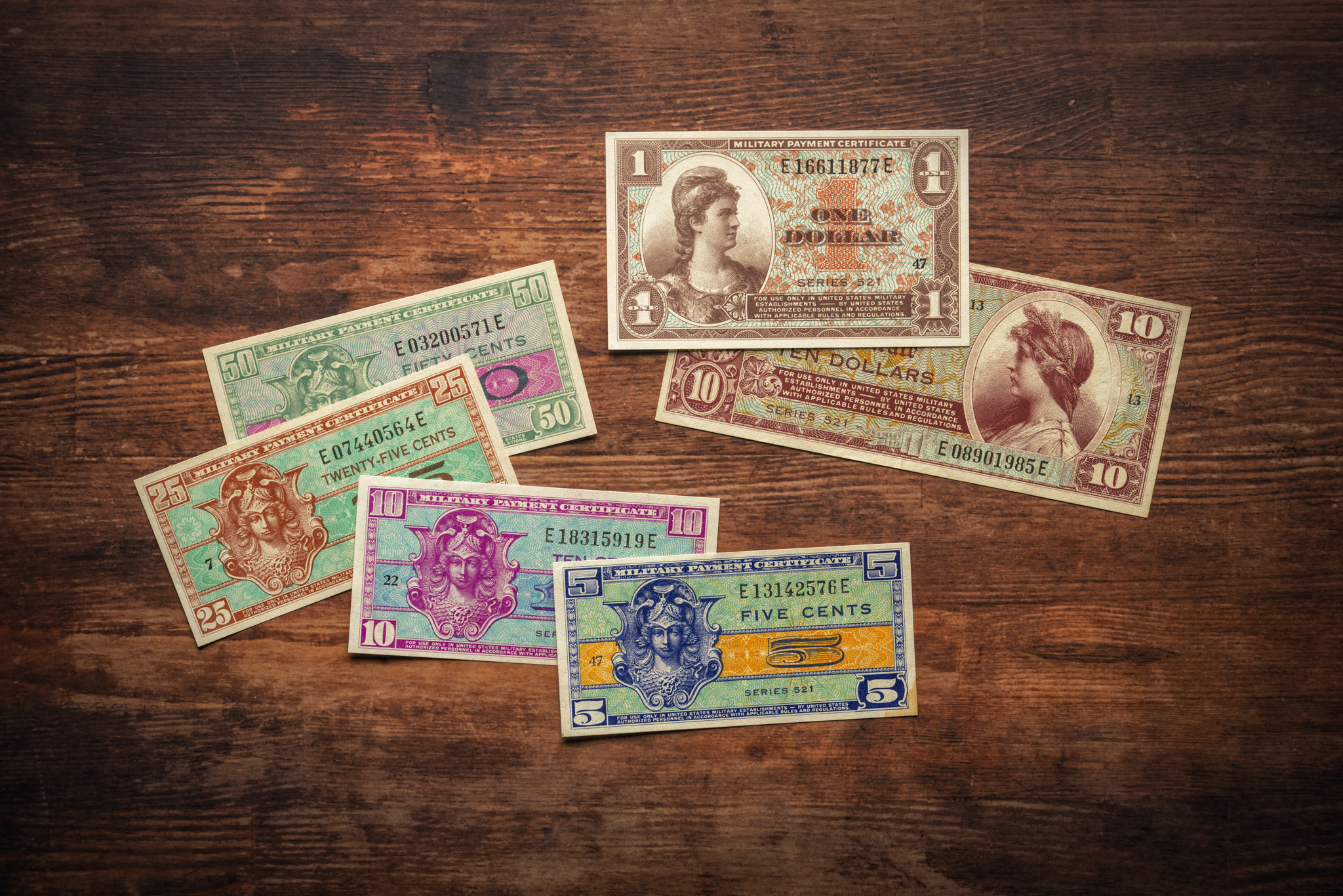 Papiergeld inkopen en verkopen
