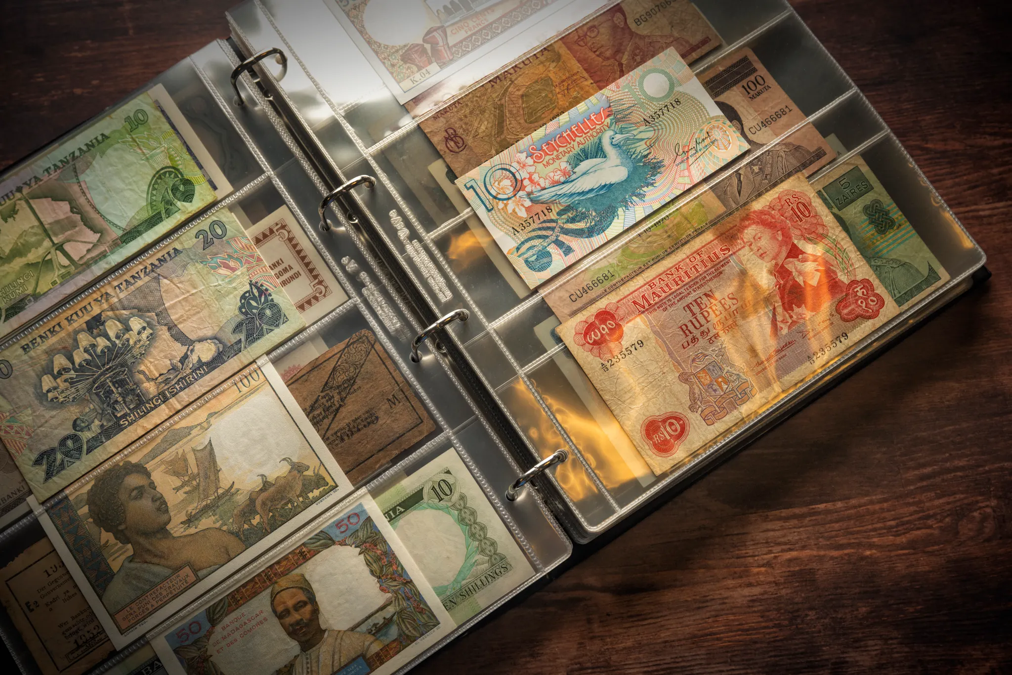 Bankbiljetten inkopen en verkopen