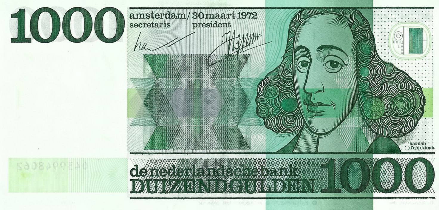 1000 gulden spinoza