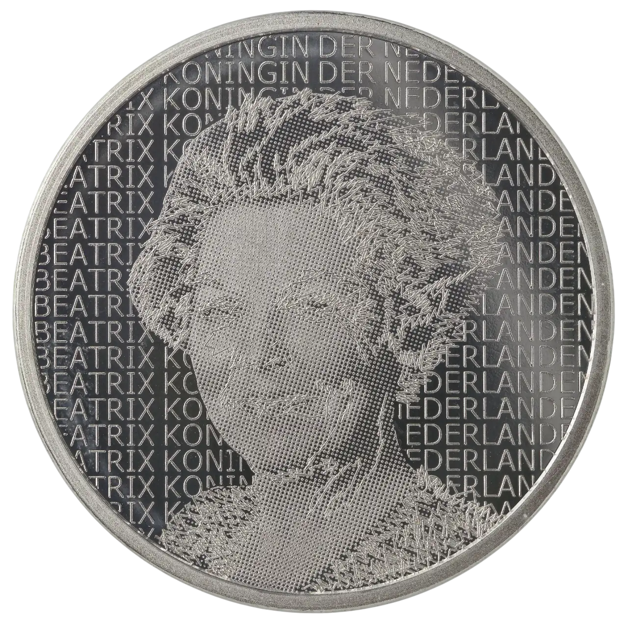 Zilveren 5 euro munt;