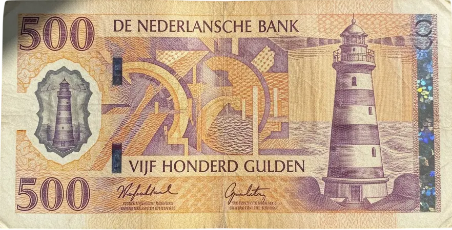 500 gulden biljet