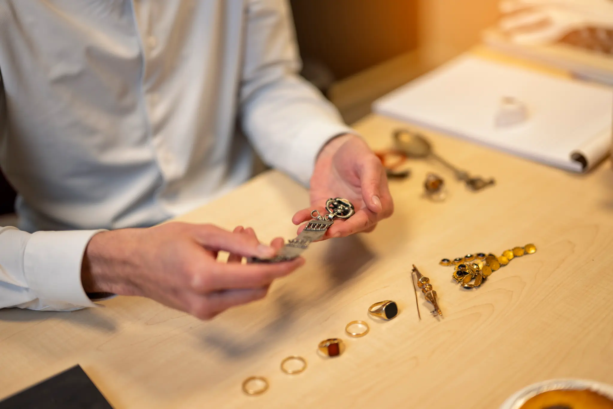 Gouden sieraden taxatie