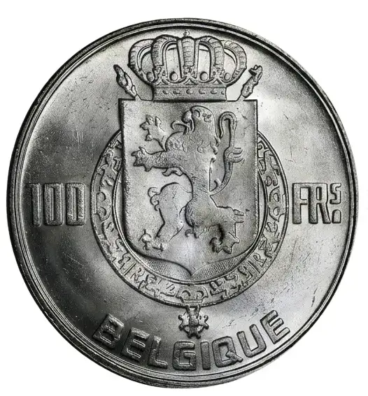 100 Belgische frank;