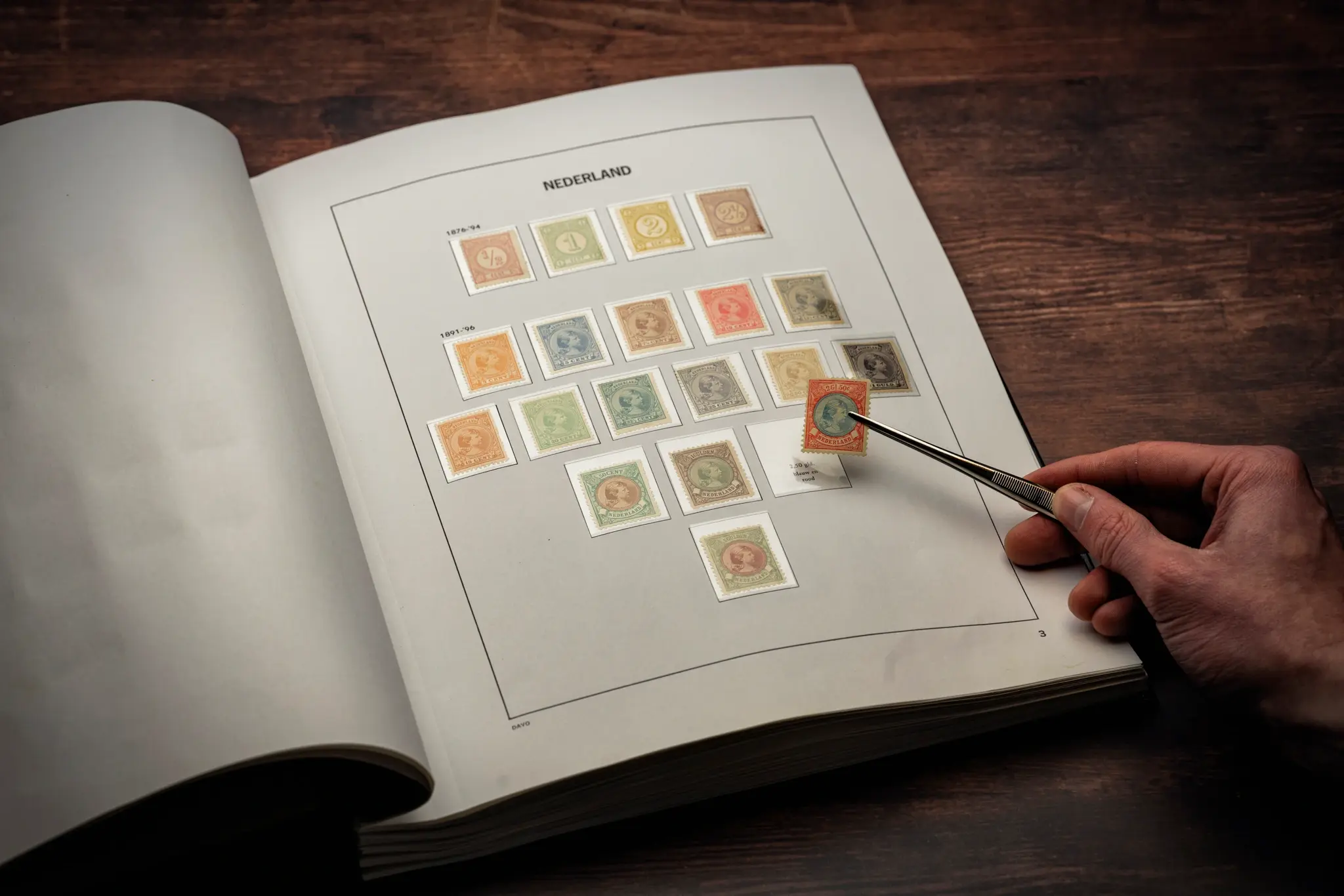 Postzegel verzameling verkopen bij Feddema